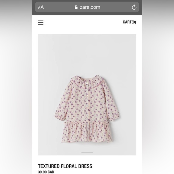 Sold Zara textured Dress - Picture 4 of 4